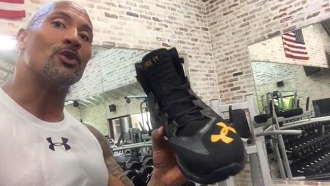 The Rock Under Armour Signature Shoes