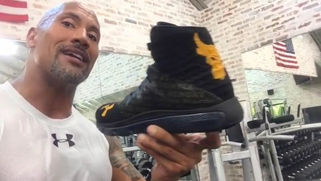 The Rock Under Armour Signature Shoes