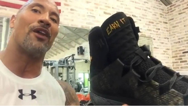 The Rock Under Armour Signature Shoes