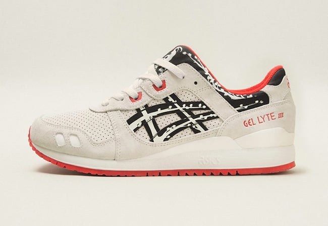 Titolo x Asics Gel Lyte III Albino Papercut