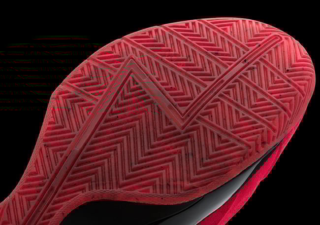 Under Armour Curry Lux Suede Red Black