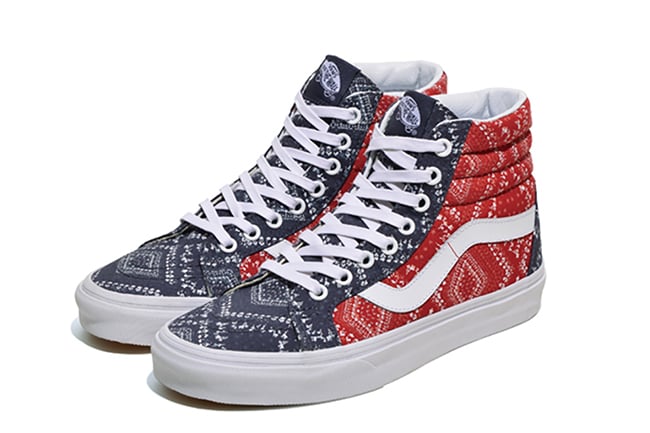 vans sk8 hi bandana