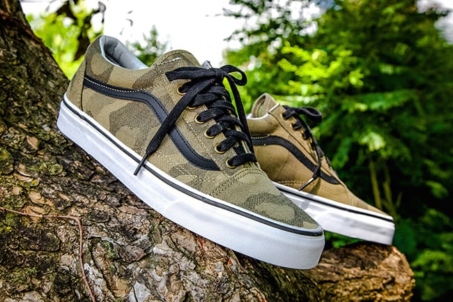 vans camo jacquard