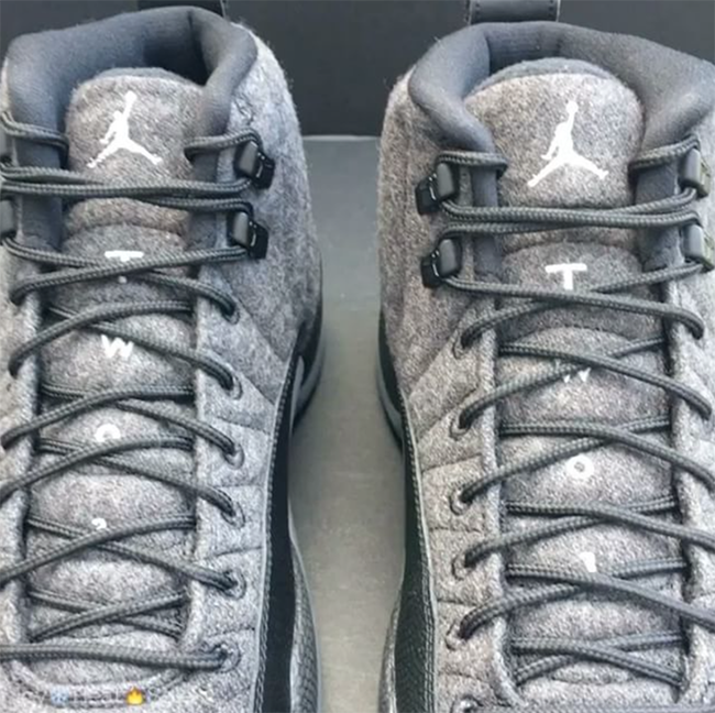 Wool Air Jordan 12 Retro Release