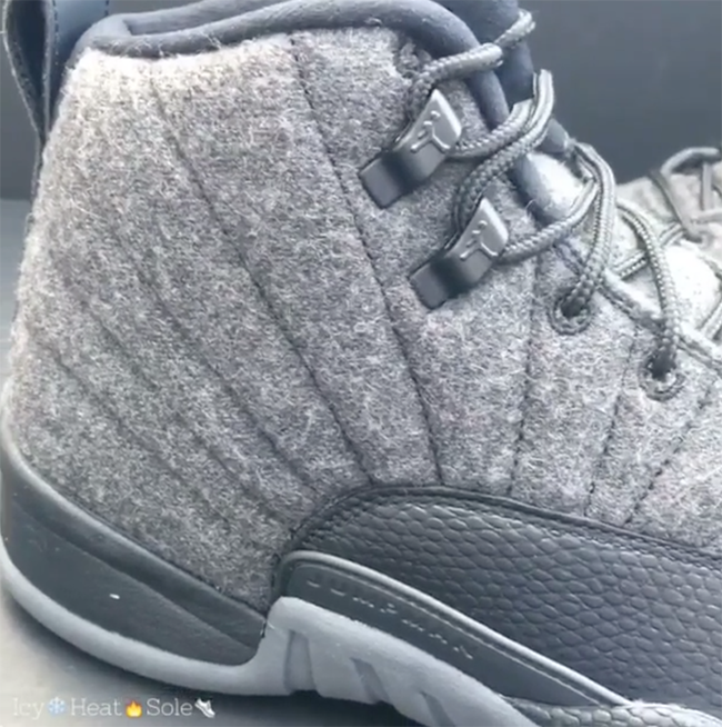 Wool Air Jordan 12 Retro Release