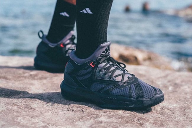 adidas D Lillard 2 ‘Shark Black’