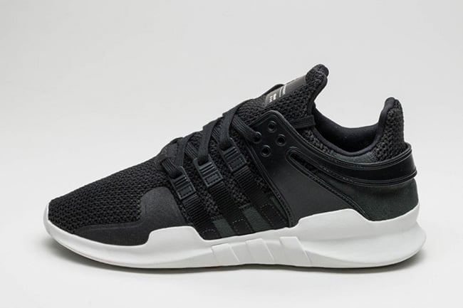 adidas eqt support adv black and white