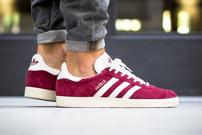 gazelle collegiate burgundy