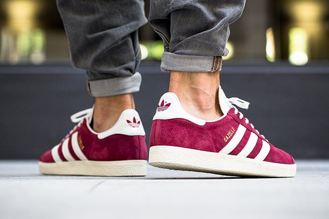 gazelle collegiate burgundy