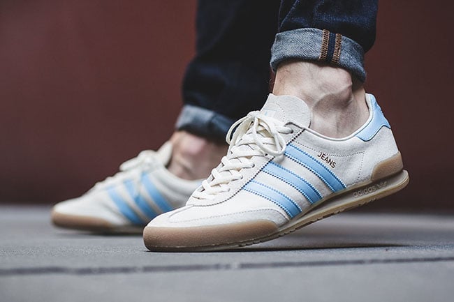 adidas jeans sky blue