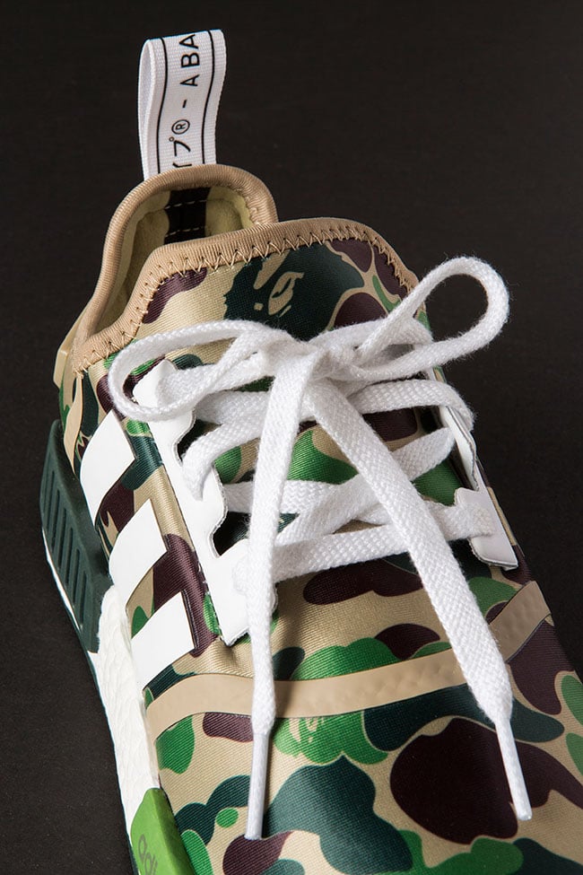 adidas NMD Bape Olive Camo