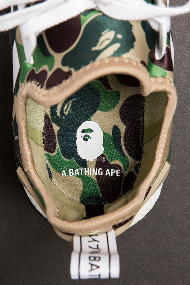 adidas nmd x bape green camo