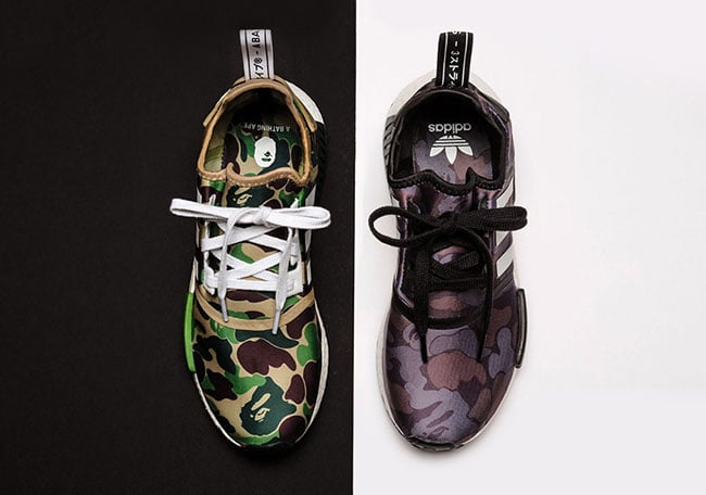 adidas nmd bape fake vs real