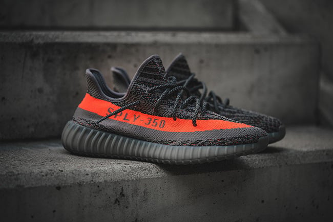 adidas Yeezy 350 Boost V2 Beluga Solar Red Grey