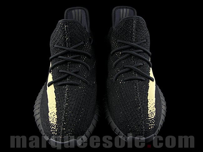 adidas Yeezy 350 Boost V2 Black Gold