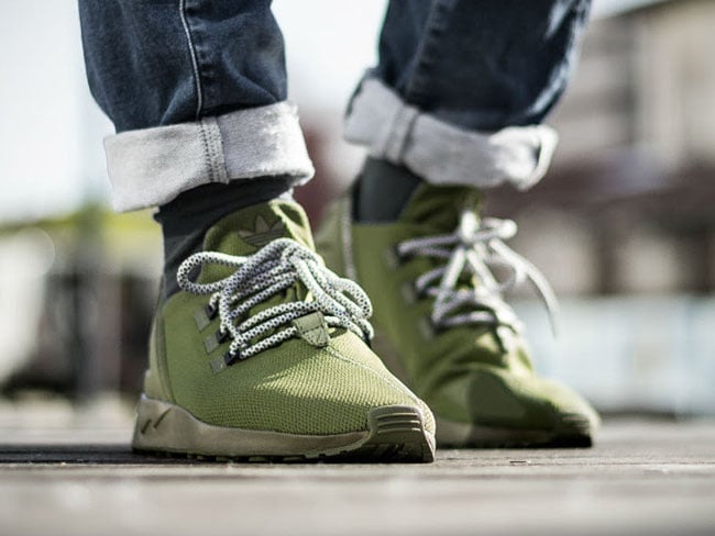 adidas zx flux on feet