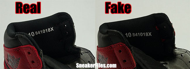 Air Jordan 1 Banned Fake Real 84 10 18 X