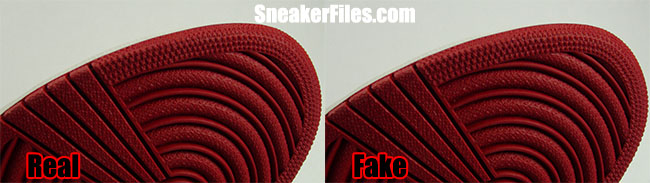 Air Jordan 1 Banned Fake Real Sole