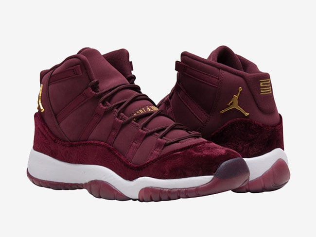 Air Jordan 11 Velvet Night Maroon Release Details | SneakerFiles