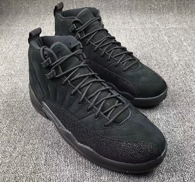 jordan ovo 12 black