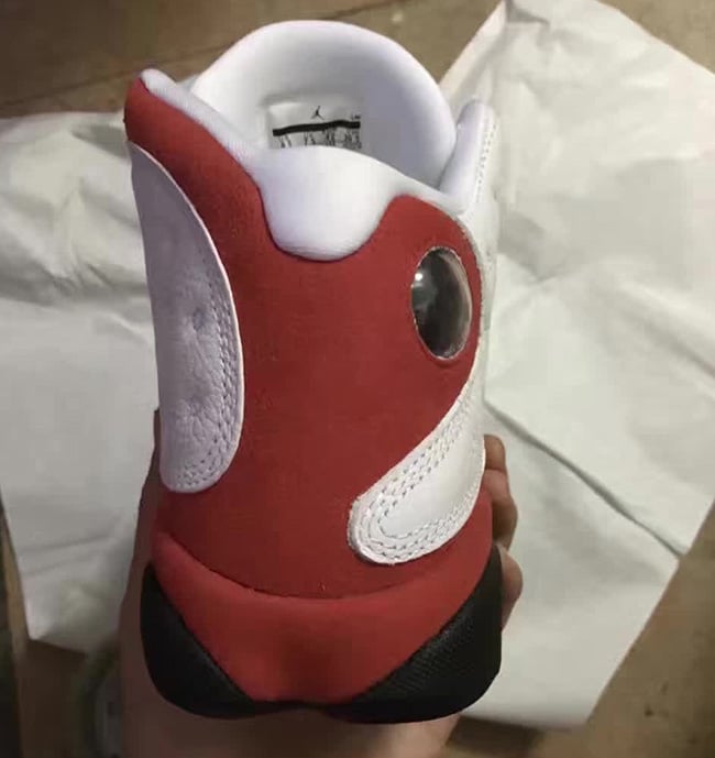 Air Jordan 13 White Red Chicago Retro 2017