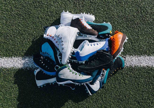 Air Jordan 9 Football Cleats