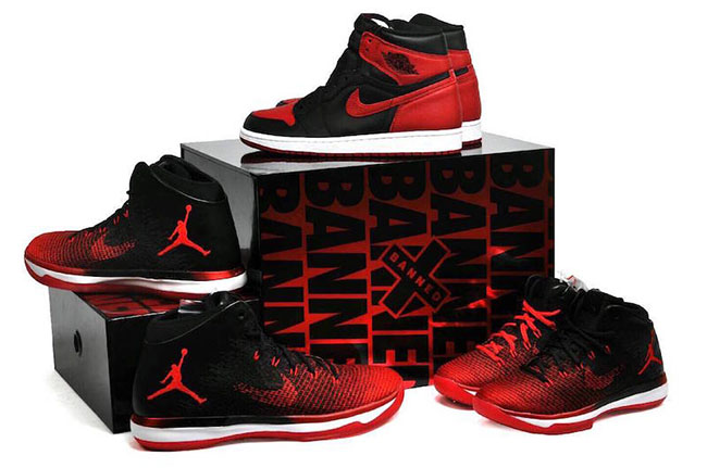 Air Jordan Banned Box Set