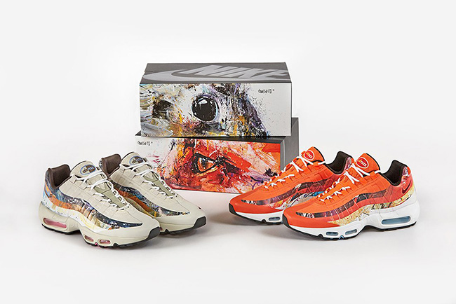 Dave White x Nike Air Max 95 ‘Albion’ Pack SNKRS App Release Date