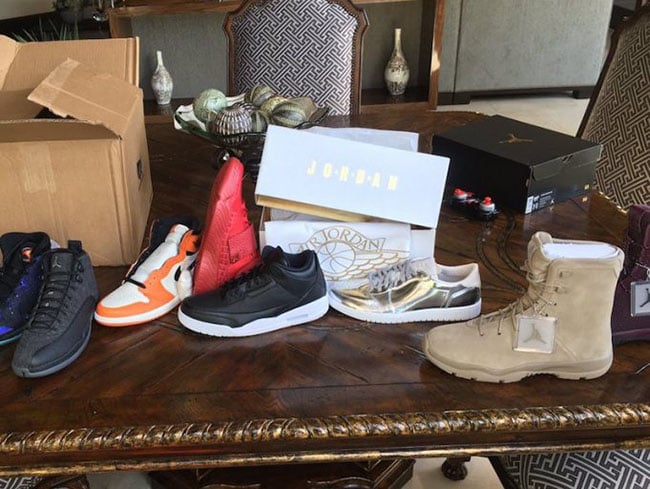 Dez Bryant Receives Upcoming Air Jordan’s for Fall