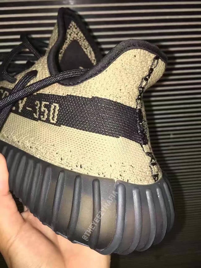 Green Black adidas Yeezy 350 Boost V2