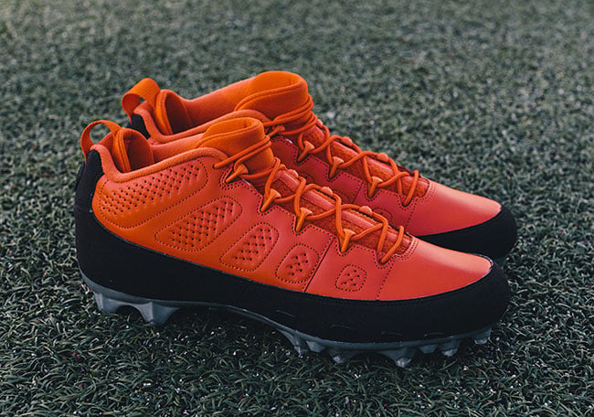 jordan 9 football cleats