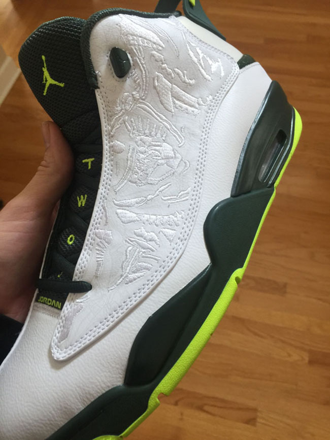 Jordan Dub Zero Volt Black White Grey 2016