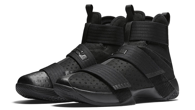 LeBron Soldier 10 Black Space