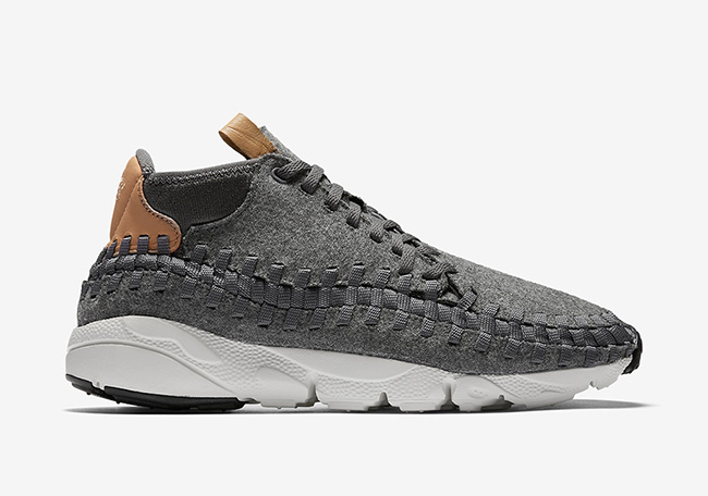 Nike Air Footscape Woven Chukka SE Wool Dark Grey Vachetta Tan