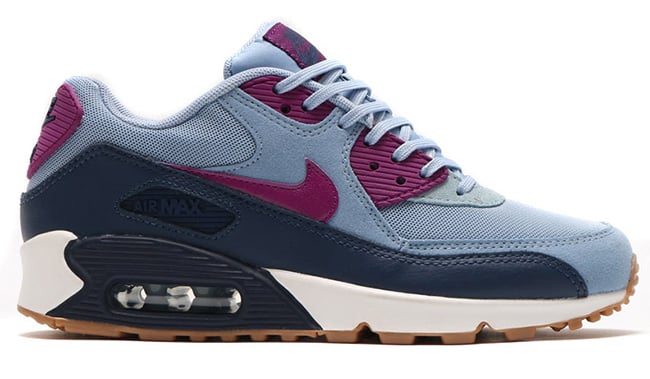 nike air max 90 essential blue grey