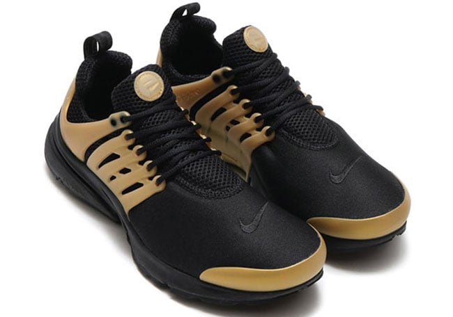 Nike Air Presto Black Gold