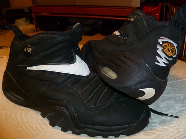 nike air shake ndestrukt black