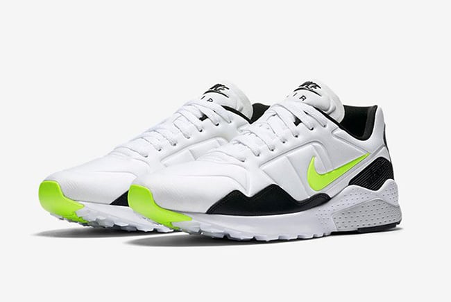 Nike Air Zoom Pegasus 92 White, Black and Volt