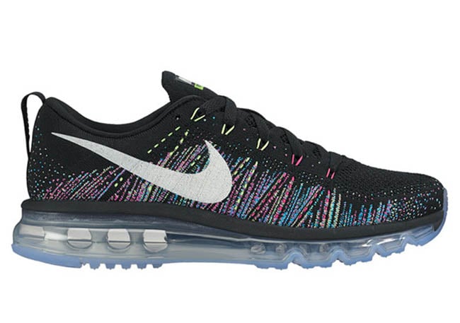Nike WMNS Flyknit Air Max Black White Ghost Green Fire Pink Blue Glow