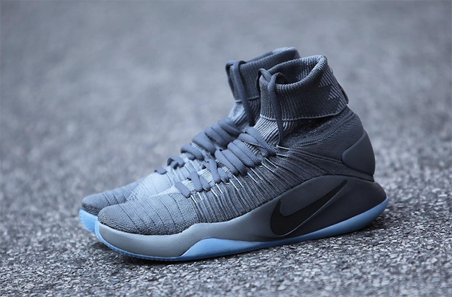 Nike Hyperdunk 2016 Flyknit October 2016 Dark Grey