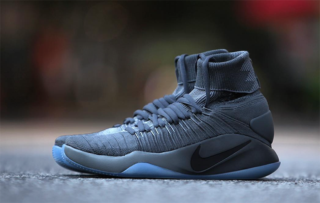 Nike Hyperdunk 2016 Flyknit October 2016 Dark Grey