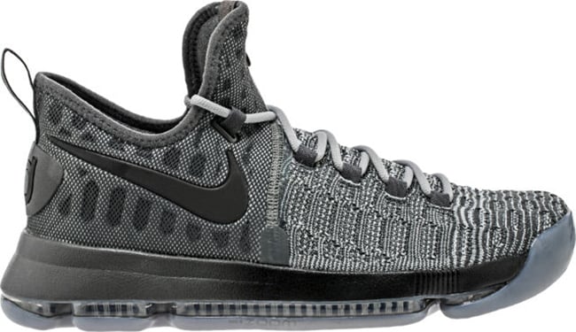 Nike KD 9 Wolf Grey Dark Grey