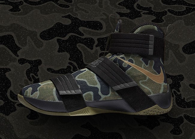 camo lebron soldier 10