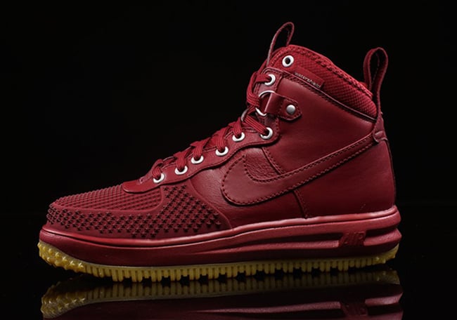 Nike Lunar Force 1 Duckboot Team Red Gum