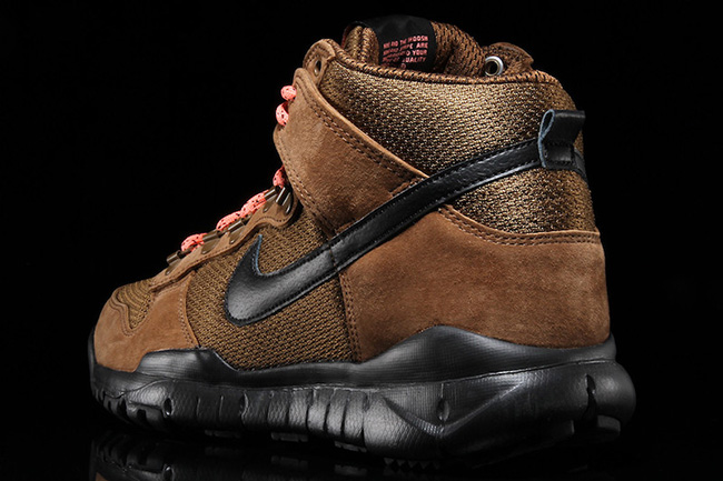 Nike SB Dunk High Boot Military Brown