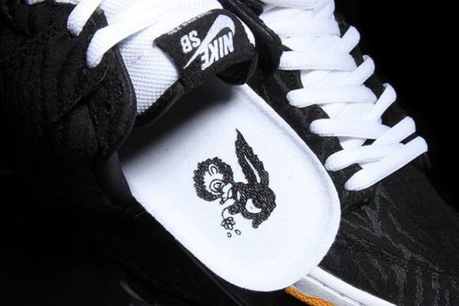 Nike SB Dunk High Skunk Black Laser Orange