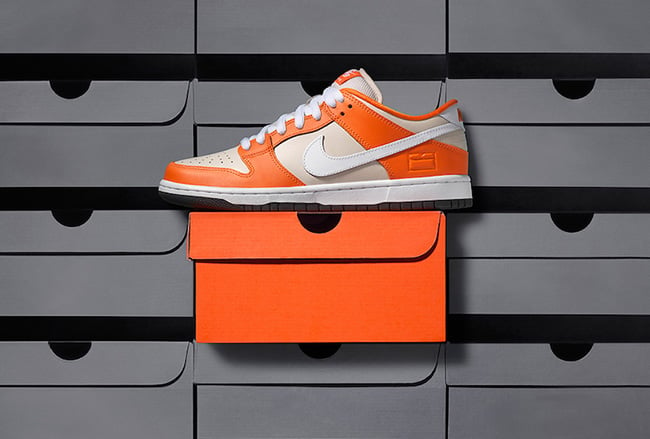 Nike SB Dunk Low Orange Shoe Box