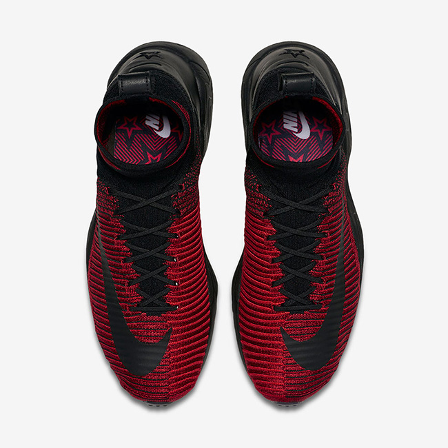 Nike Zoom Mercurial Flyknit University Red Black
