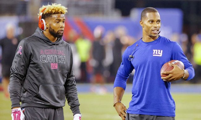 Odell Beckham Jr. and Victor Cruz to Wear Custom Nike 9/11 Cleats on Sunday
