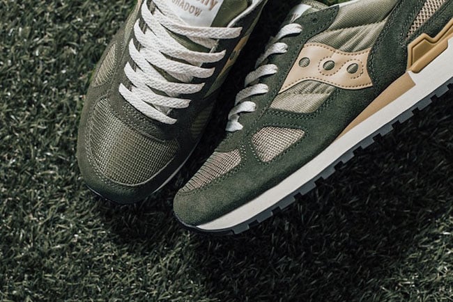 Saucony Shadow Original Green Tan